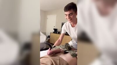 Twink Enjoys The Company Of Squaddies Boys Porn