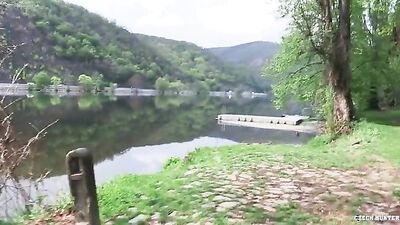 Outdoor Threesome: Friends with Benefits Action-Packed Public Sex Adventure!