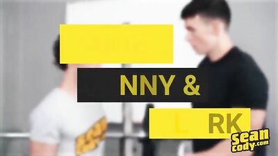 Bareback Bukkake Threesome: Daniel, Danny and Clarks Group Sex Orgy