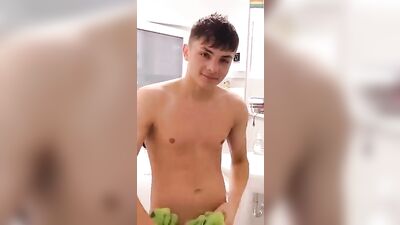 Showing off in the Dressing Room - Young Twink Web Cam Boys Porn!