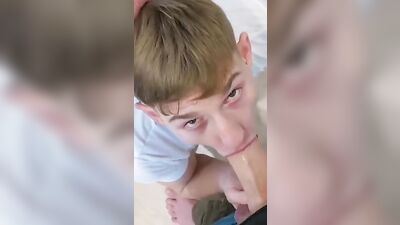 Twink Blowjob Bonanza: Cum-free Oral Delight!