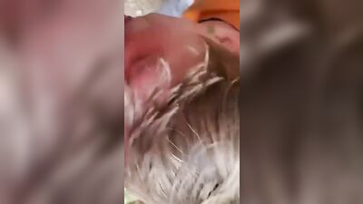 Blissful Oral Delight: Boy Sucking Mans Cum