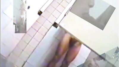 Gang Showers in Vietnamese Spy Cam