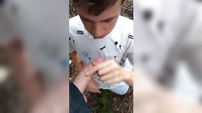 Boy Sucking Man - Cum Shots Father and Step Son Oral