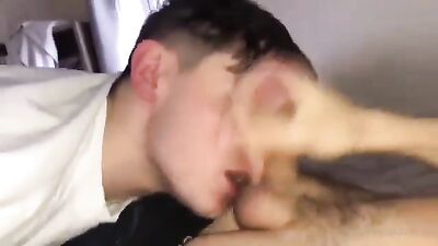 Gay CAM Porn Sucking and Swallowing Friend