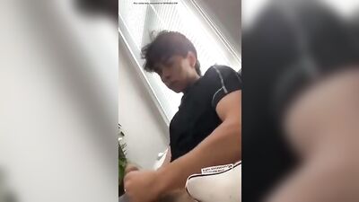 Twink Cumming and Eating - Hardcore Handjobs