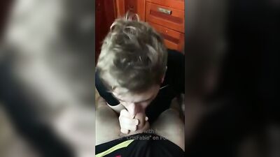 Gay Teen Sucks Man Oral Porn - Cum Shots Father and Step Son!