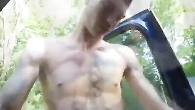 Car Stunner: The Ultimate Outdoor Gay Porn Experience!