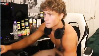 Gay Porn Twink Masturbation - Nates Solo Web-Cam Video