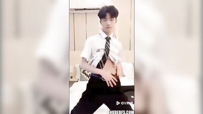 Asian Boy Strips & Wanks: Sabians Return!