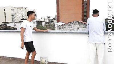 Latin Twinks Steamy Room Fuck Show in Hot Porn Tube