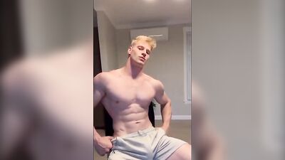 Young & Handsome: Selfie Cumshot Amateur Blonde Straight Boys