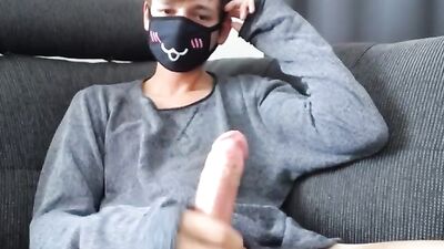 Masked Moaner Cums: Amateur Big Cocks Handjob Solo Web-Cam Porn Short Films!