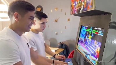 Latino Threesome Frat Guys Action Bareback Cum Shots Big Cocks