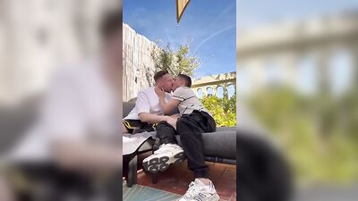 Tim Kruger Still Has It: Frat Guys, First Time and Cum Shots with Justin Luciank!