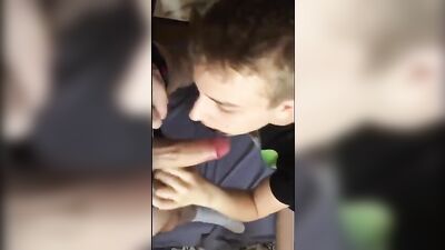 Boy Cocksucker Lover Porn - Step-Son Oral Delights Dad!