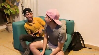 Twink Sex Party: Bareback Latino Muscle Boys in Action!