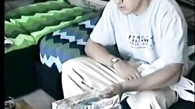 Young Nervous Straight Boys First Gay Experience with Pro Tony