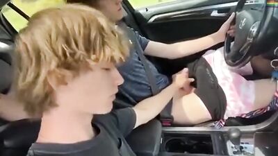 Journeys End - Blond Boy Oral Public Outdoor Twinks