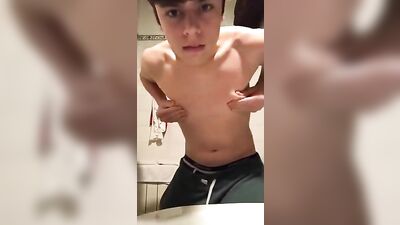 Gay Porn: Nipple Fiddle and Ass Poke for the Gf - Amateur Web-Cam Boys