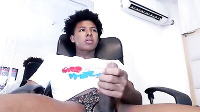 Young Black Stallion Unleashed: Big Cock Explosion (No Cum)
