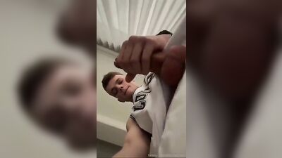 MontyGreens Big Cock Solo Wanking Adventure!