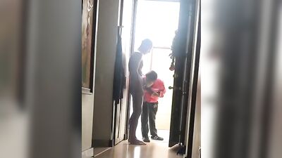 Gave The pizza delivery Man a special tip