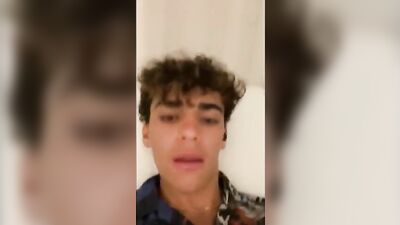 Str8 Boys First Experience with Gay Porn - Jerking Off for his GF!