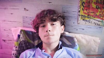 Uncut Emmanuel Kokichi Jerks and Cums in Hardcore Gay Porn