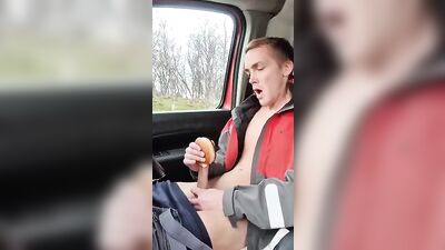 Creamed Doughnuts-Cum 221: Amature Blond Boys Cum Shots & Handjobs in Public Places