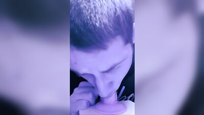 Gay Porn Lessons: A Solo Web-Cam Dildo Experience