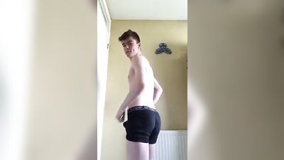 Nice bod strips and wanks gay boys porn