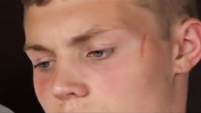 Ultra Cute Blonde Jacks Off on Interview! - Muscle Boys, Straight Boys & Big Cocks