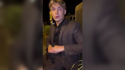 Young Blondes Cum-Crazy Adventure on the Streets!