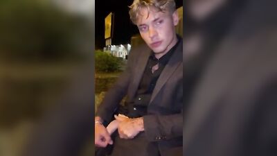 Young Blondes Cum-Crazy Adventure on the Streets!