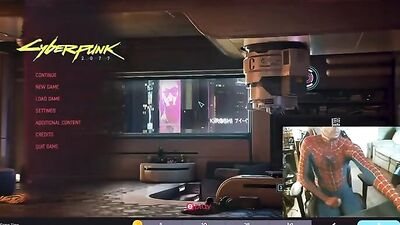 Spiderman Cum Cam: Solo Streamers Gay Porn Adventure!