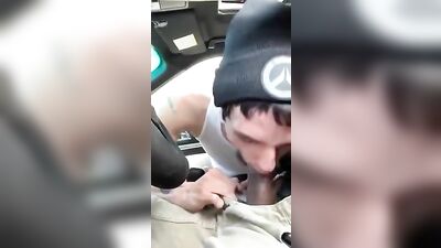 Gay Cock Sucking in the Car - Sabians Oral Delight