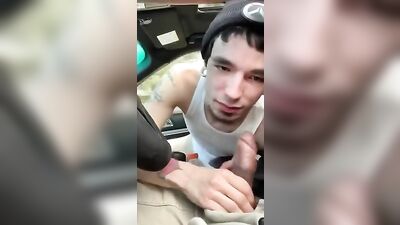 Gay Cock Sucking in the Car - Sabians Oral Delight