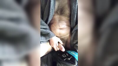 Cum Underwear Moaning: Mountain of Cum in the Mountains!