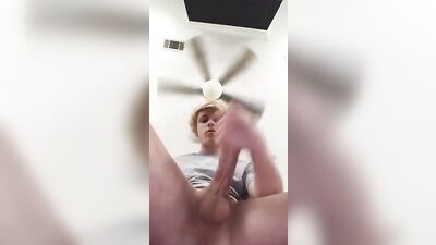 Cumming for Cute Muscle Boys! - A Solo Selfie Adventure