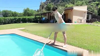 Bareback Twinks @ The Pool