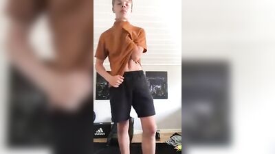 Wesley Wednesday: Bisexual Blond Boy Fun Solo Straight Boys Big Cocks