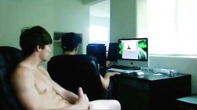 Brotherly Love: Str8 Bros Cum on Web-Cam!