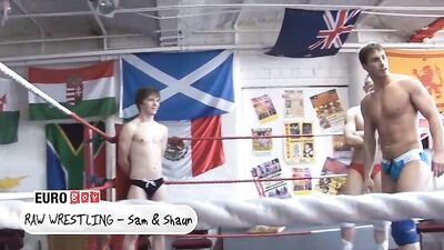 Raw Wrestling Delight - Sam and Shauns Passionate Match