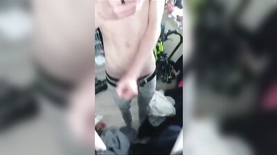 British lad spunks in his room - Selfie Boys Porn!