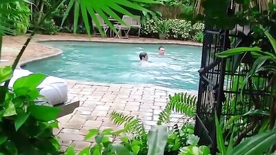 Gay Porn Videos | Big Uncut Cocks by the Pool! - Five Hot Boys Orgy and Cum Party
