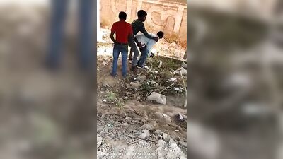 Gay Porn Smut: Desi Under the Bridge - Hardcore Fucking and Pounding!