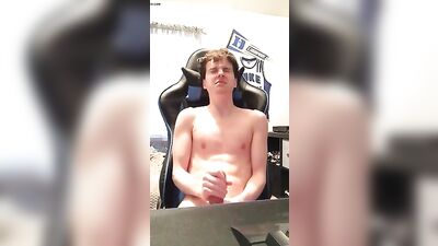 Curly Hair Boys Phone Fuck!