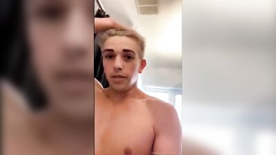 Big & Bold: Towel Reveals A Real Fat Cock!