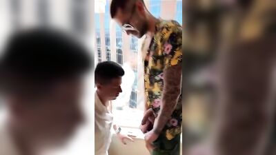 Gay Porn Video - Oral Web-Cam Blowjob.